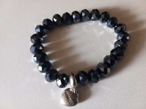 Fiorelli dark blue - dark, bead